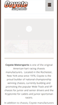 Mobile Screenshot of coyotekarts.com